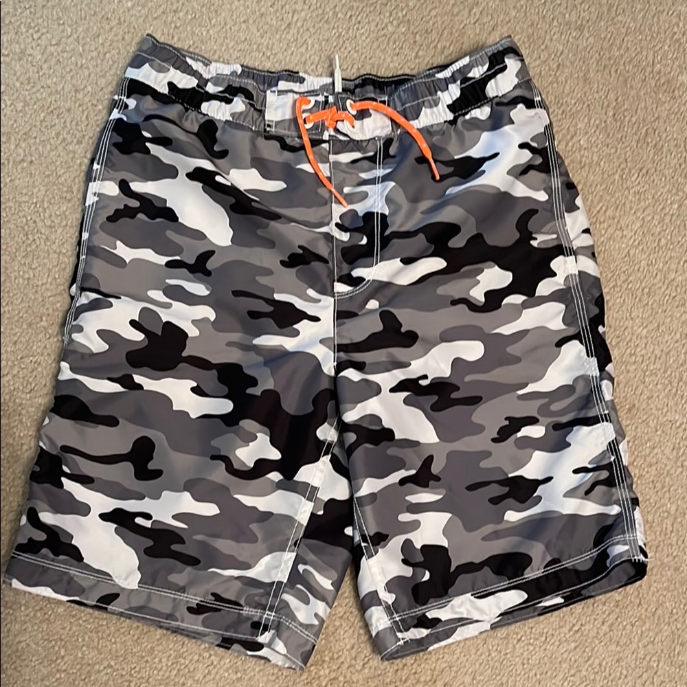 Boy’s XL Husky Gap Camo Swim Shorts - NWOT